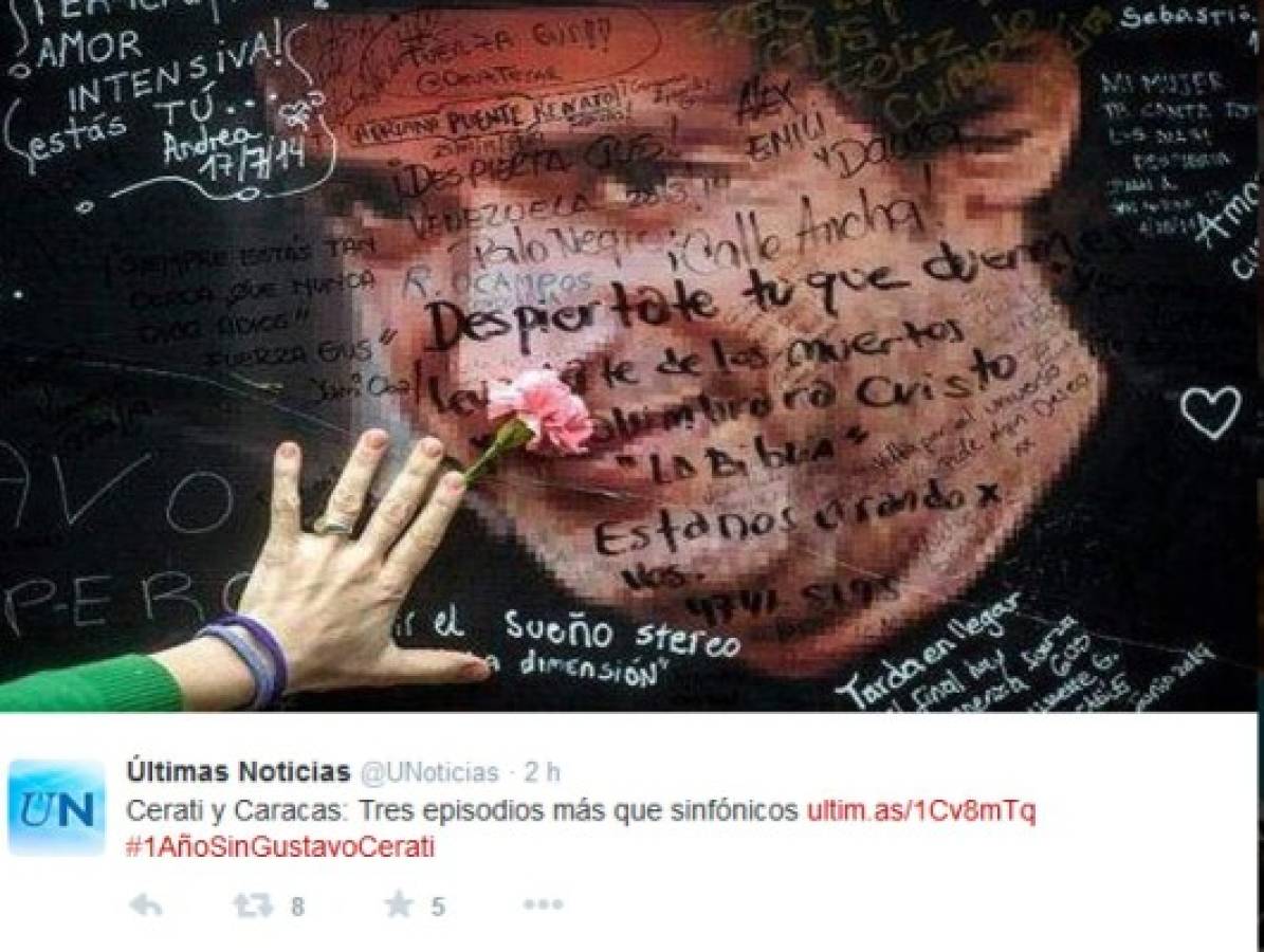A un año de su muerte: Fanáticos recuerdan a Cerati