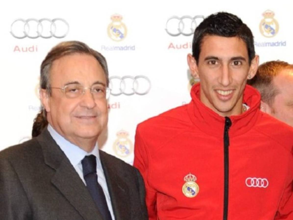 Florentino Pérez: Di María quería ganar como Cristiano