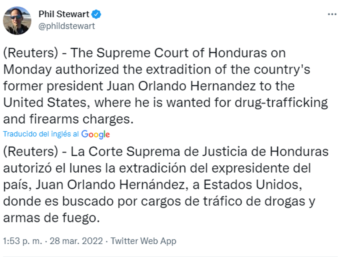 “JOH pierde su último recurso”: las reacciones en el mundo tras decisión de la Corte