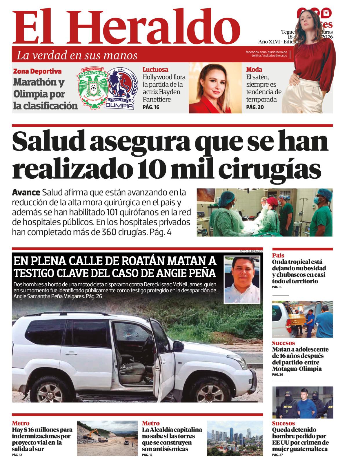 Salud asegura que se han realizado 10 mil cirugías