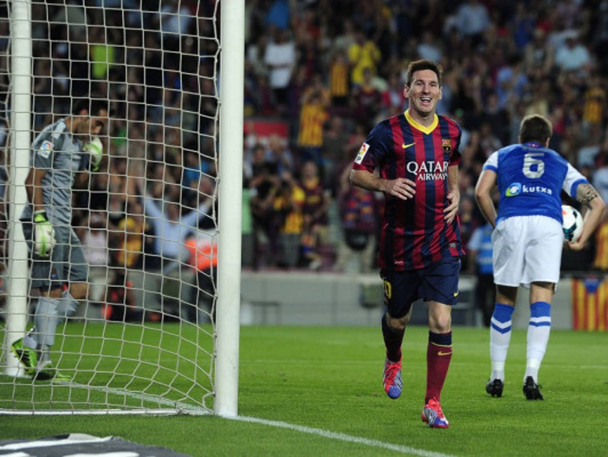 Messi alcanza récord de Raúl González