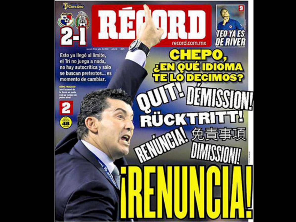 Piden salida del Chepo por 'ridículo' ante Panamá