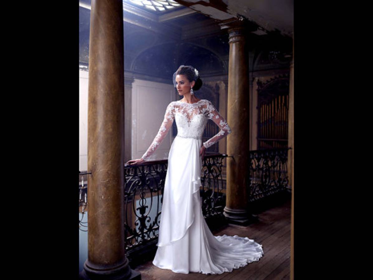 FOTOS: Vestidos de novia con dulces siluetas retro