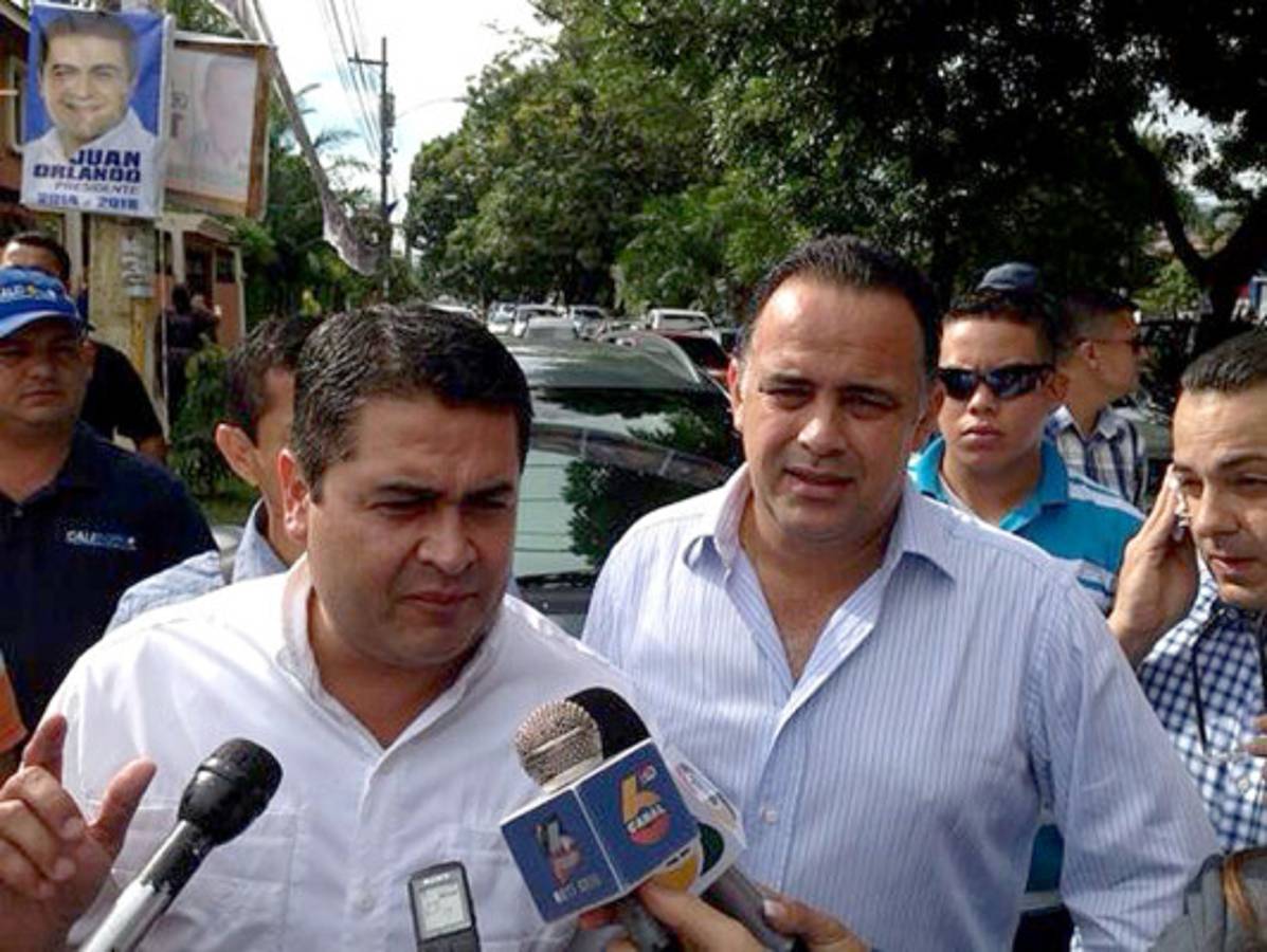 Juan Orlando Hernández se declara optimista