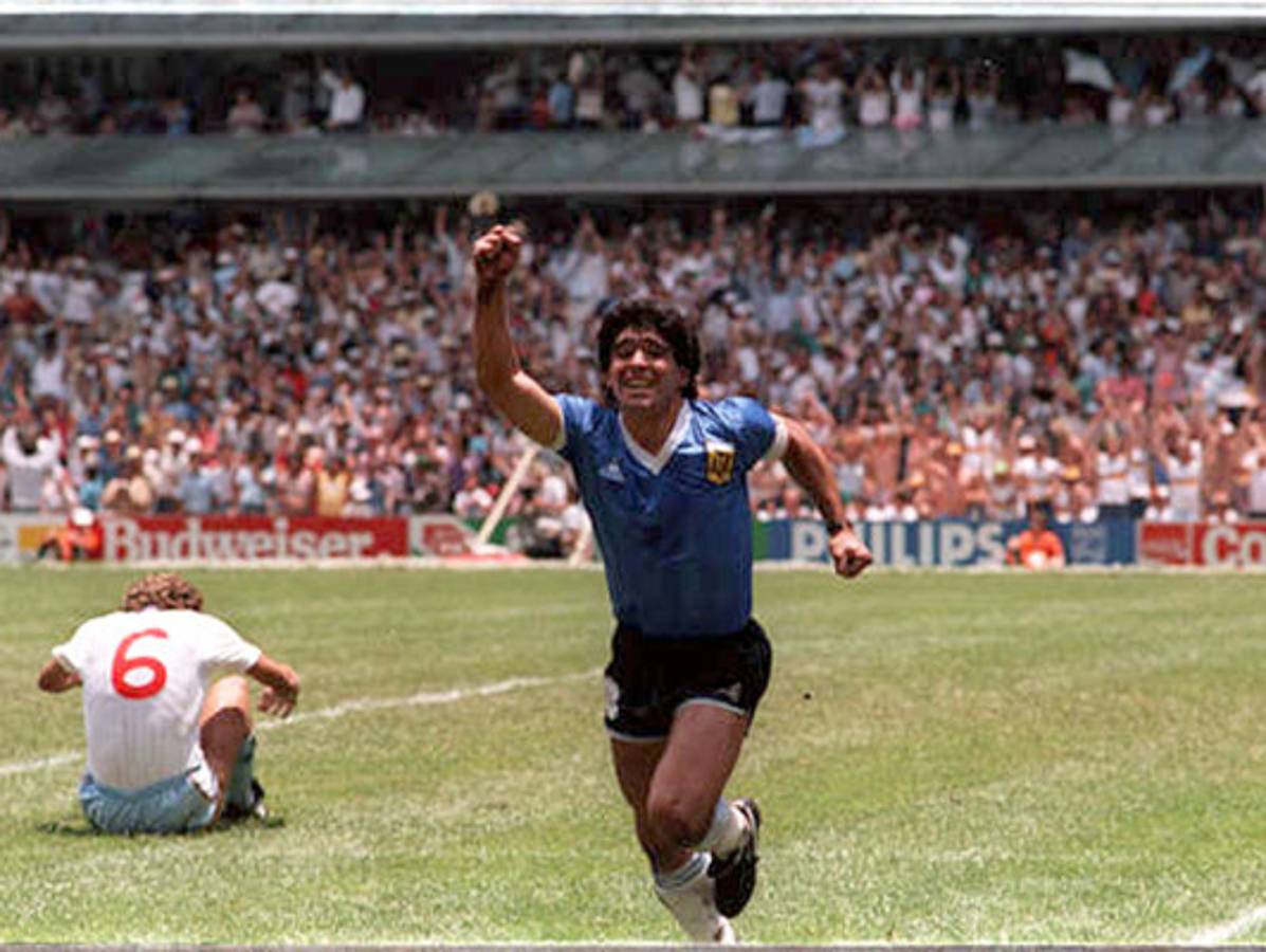El video inédito del golazo de Maradona a Inglaterra