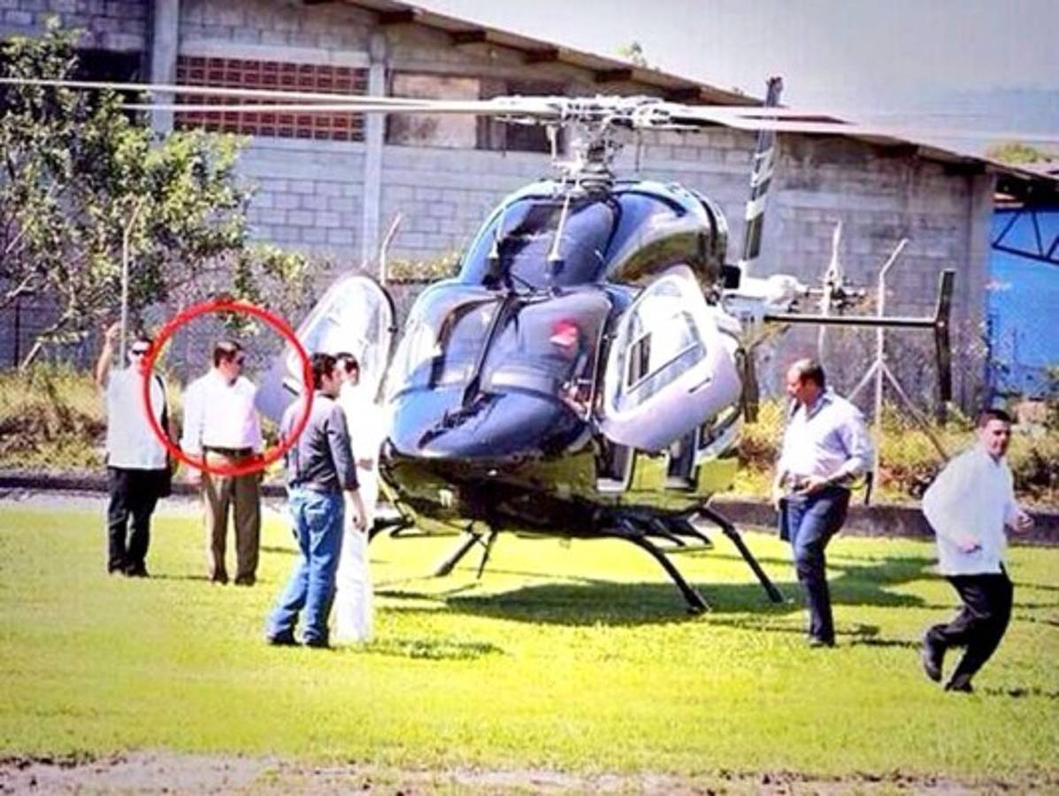 Falla helicóptero de Juan Orlando Hernández