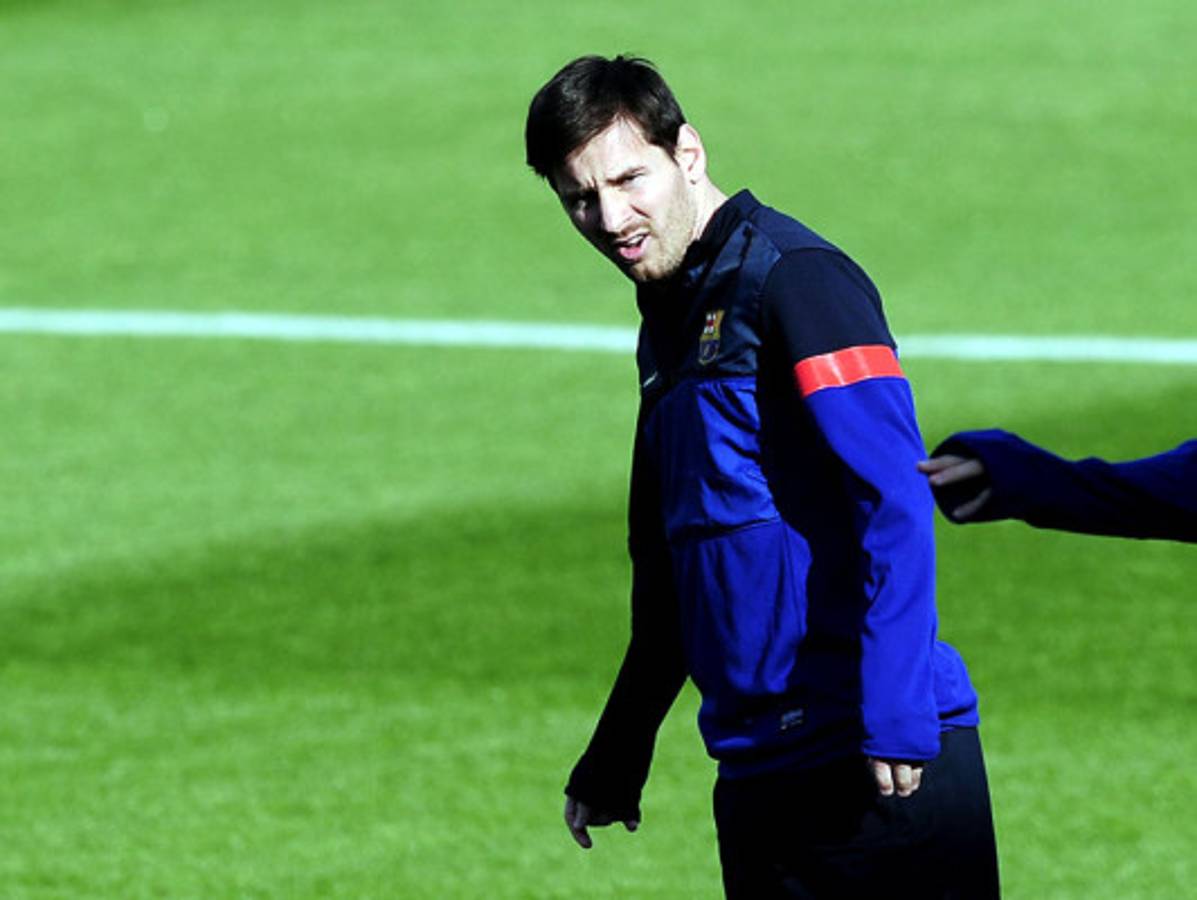 Messi no jugará el domingo