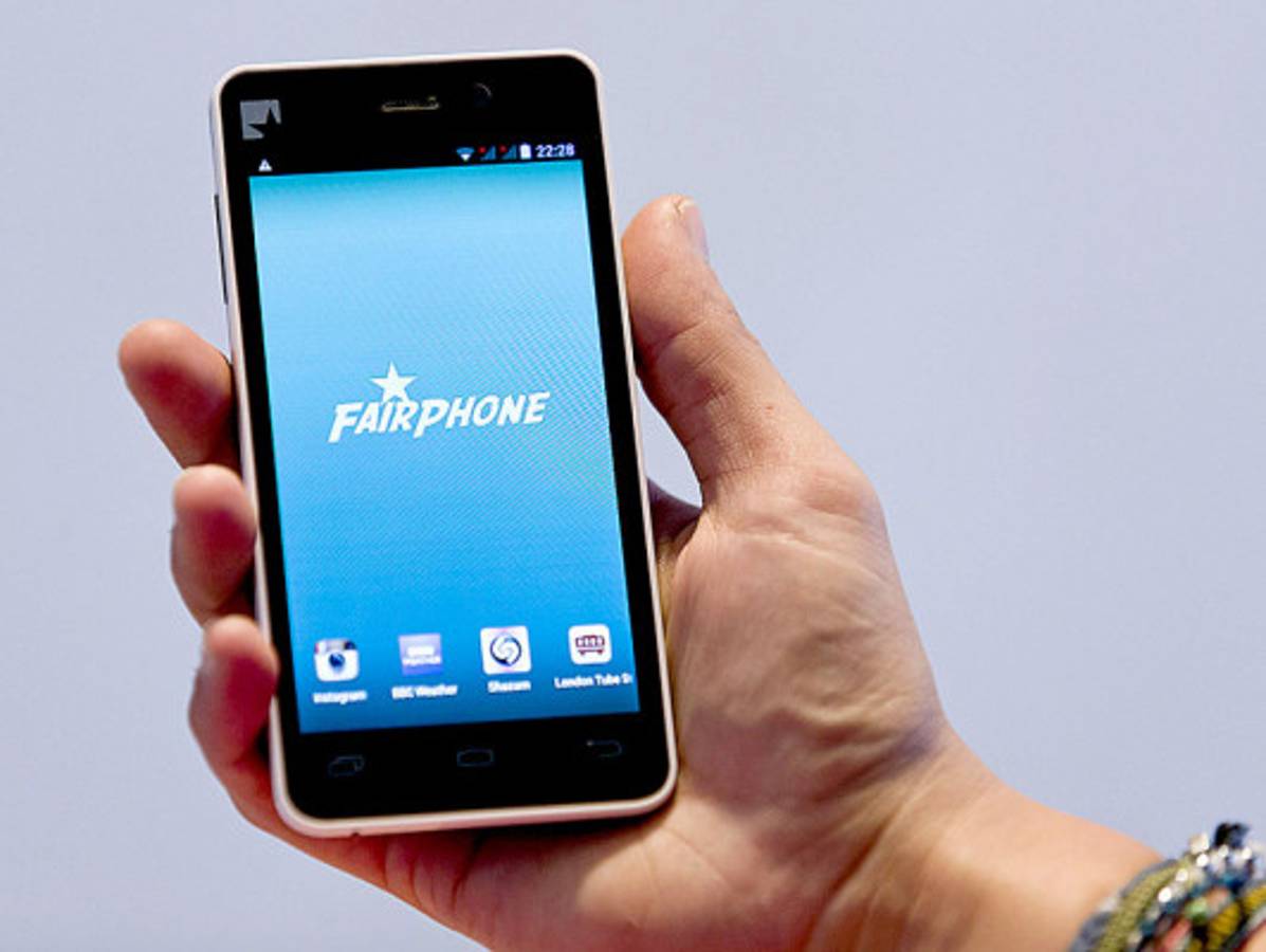 Presentan en Londres el primer teléfono 'justo'