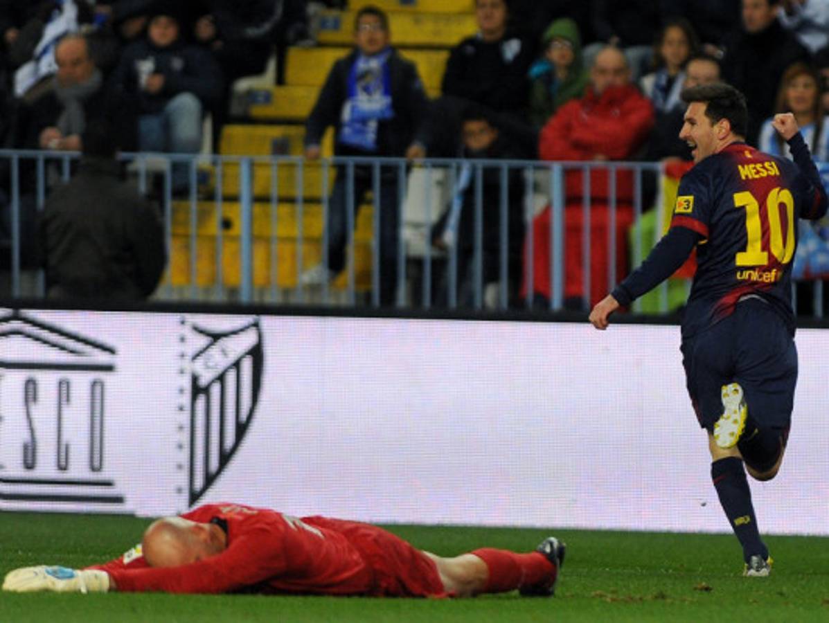 Barcelona derrumba al Málaga e impone nuevo récord