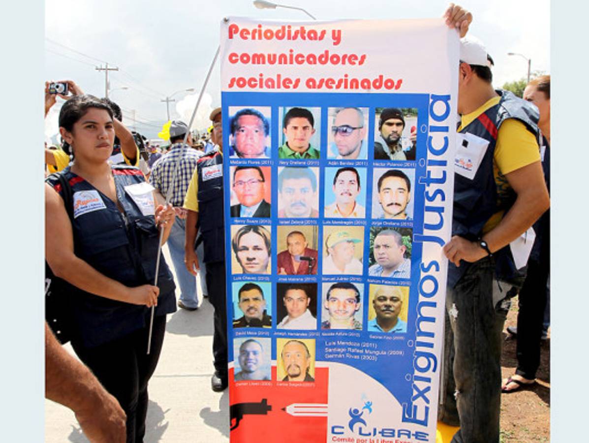 Más de 30 periodistas han sido víctimas del crimen