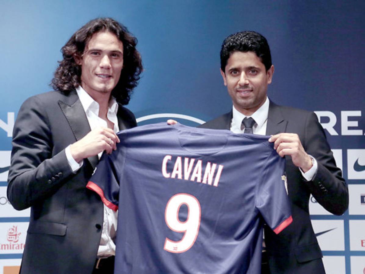PSG presenta a Cavani, su nueva estrella