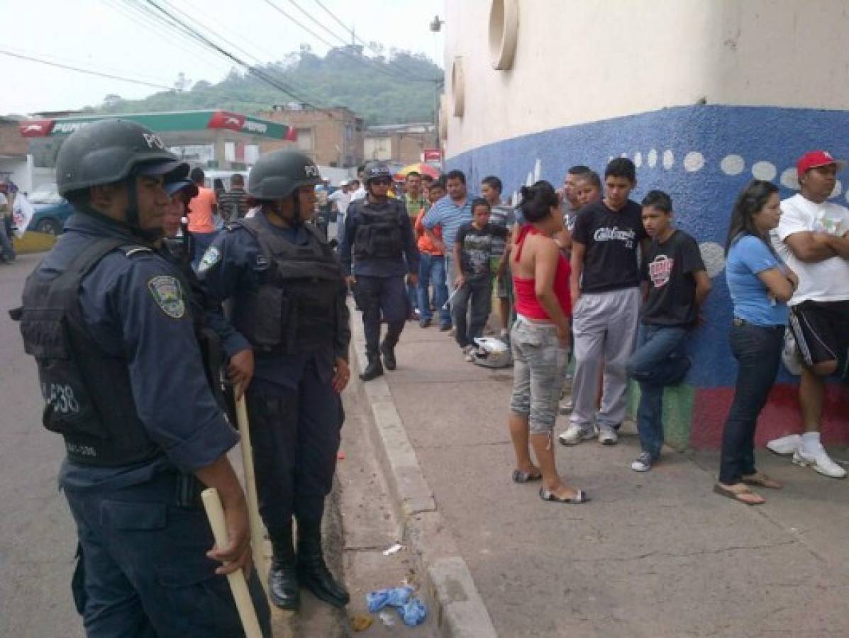 Unos 500 policías resguardarán la Gran Final entre Motagua y Honduras de El Progreso
