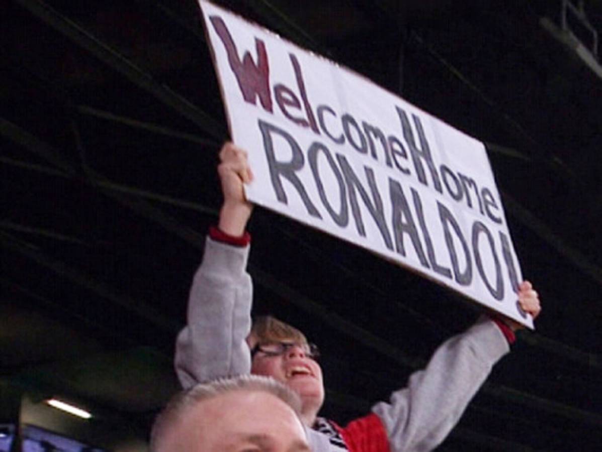 FOTOS: Así recibió el Old Trafford a Cristiano Ronaldo