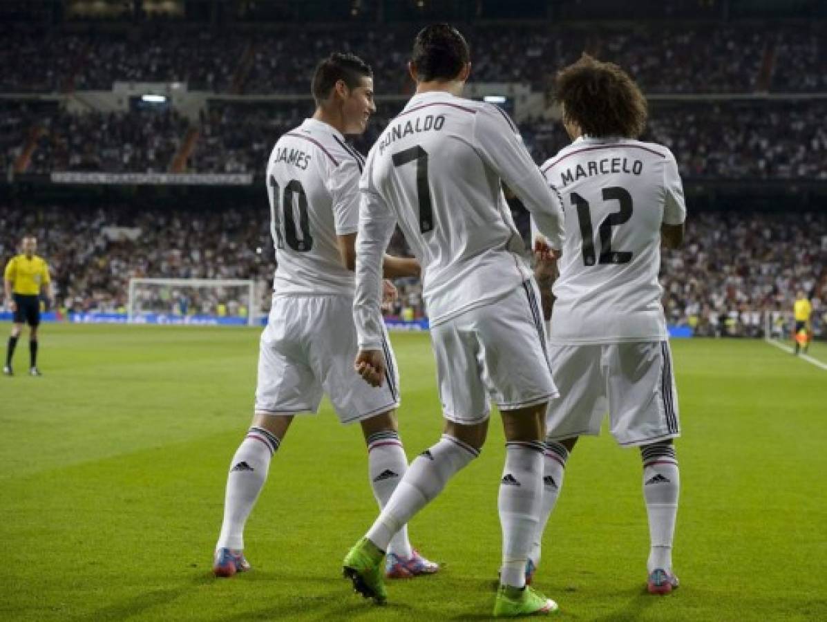 VIDEO: Cristiano, James y Marcelo bailan 'Ras Tas Tas'