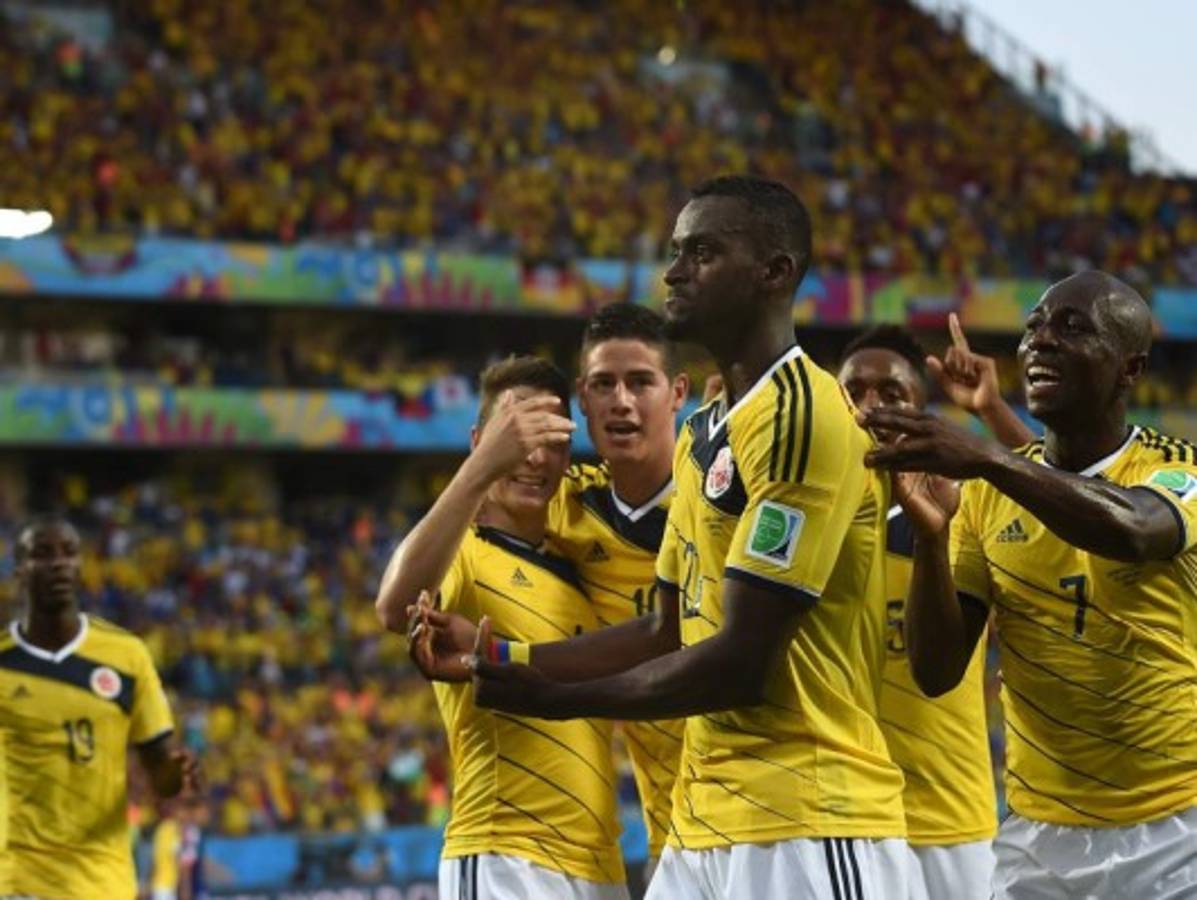 Colombia aplasta a Japón y va ante Uruguay en octavos