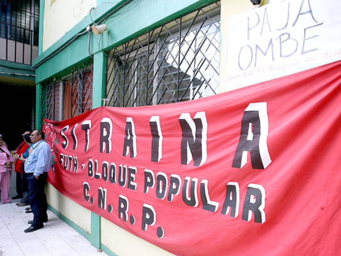 Otra jornada de protestas en Tegucigalpa