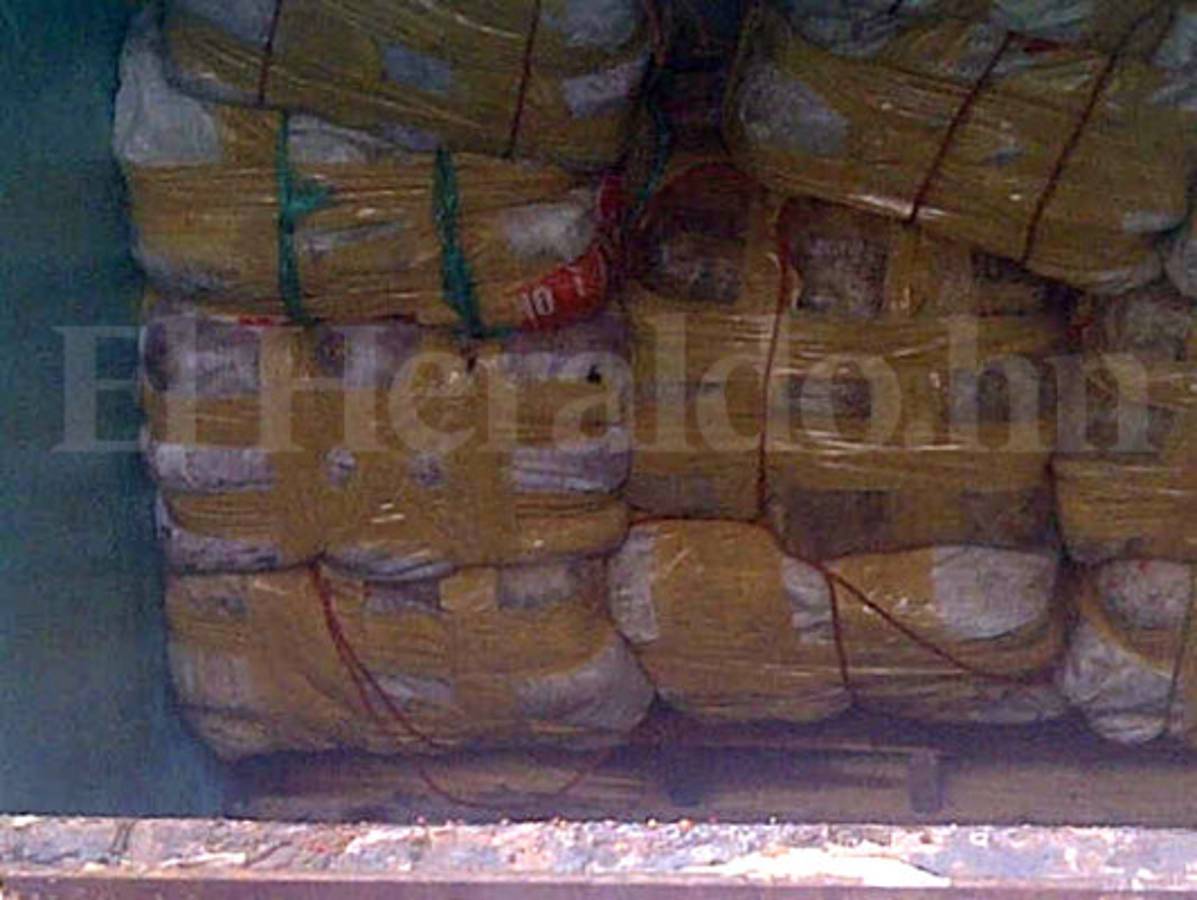 Decomiso de droga sería el más grande en la historia de Honduras