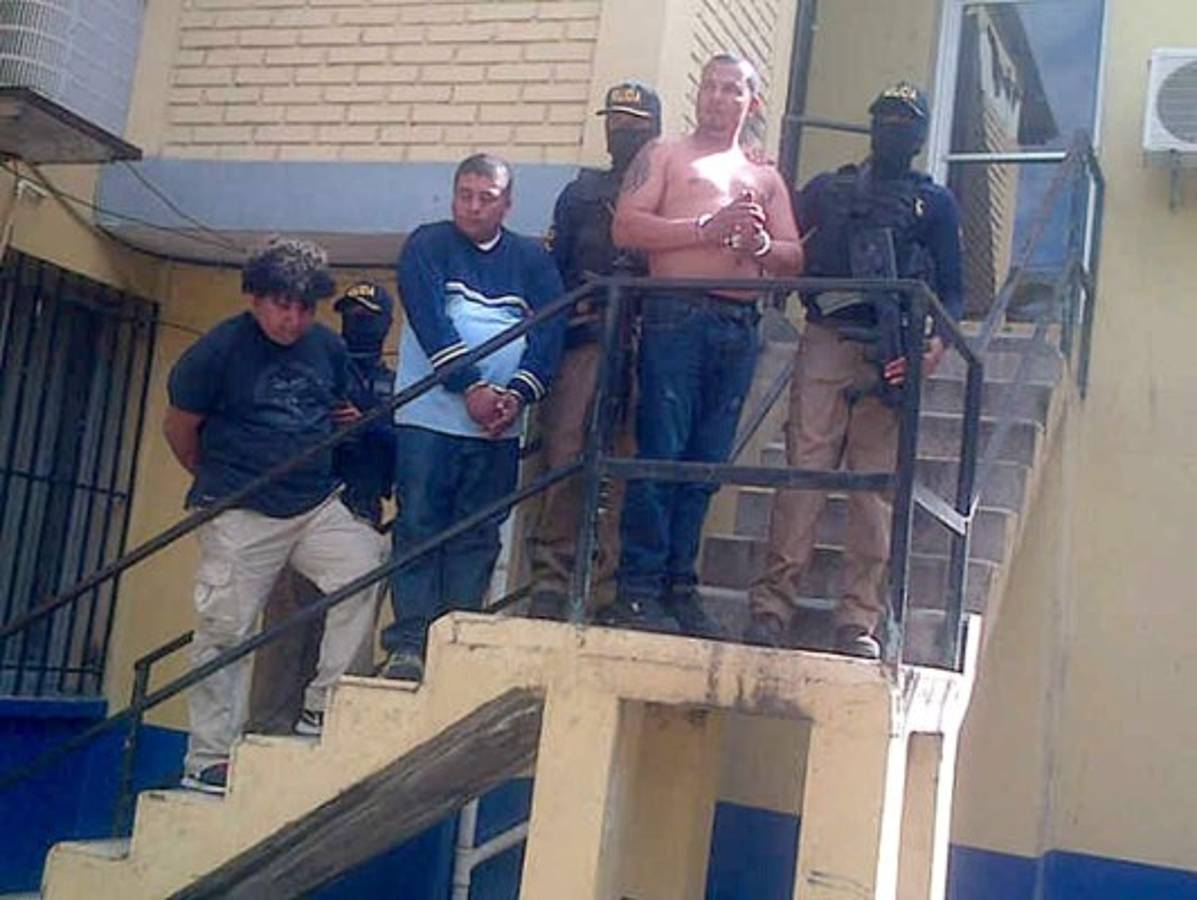 Detienen a tres presuntos pandilleros salvadoreños en capital hondureña