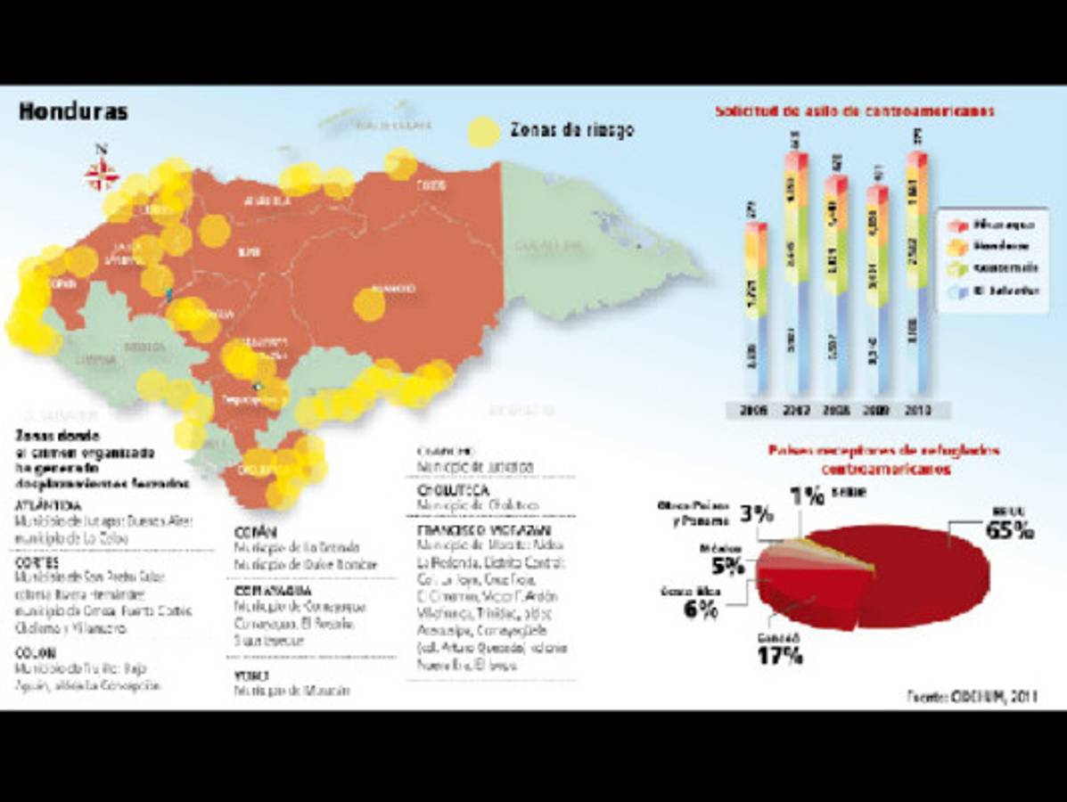 Crimen organizado se ha apropiado de gran cantidad del territorio hondureño