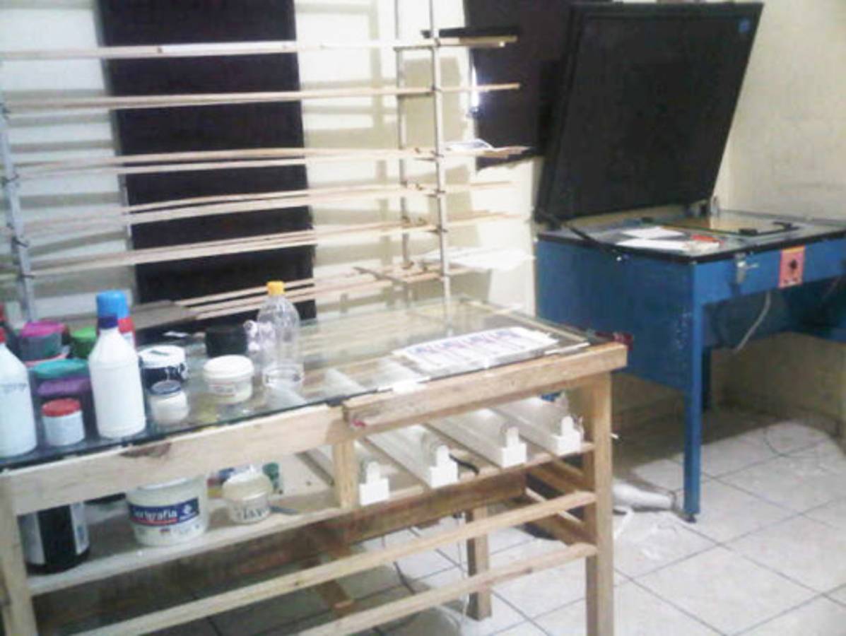 Desarticulan banda de falsificadores en Tegucigalpa