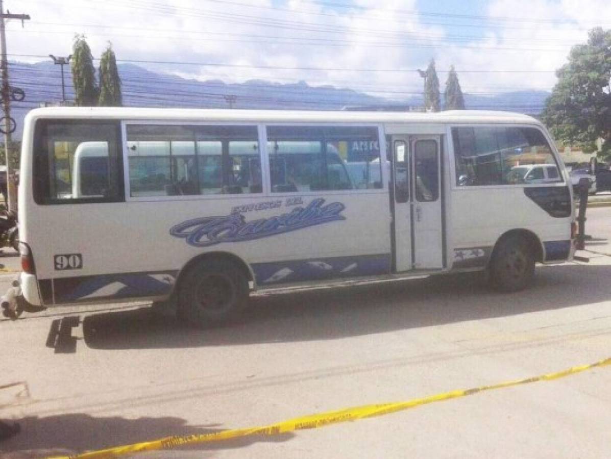 Al menos un muerto en ataque a autobús en San Pedro Sula