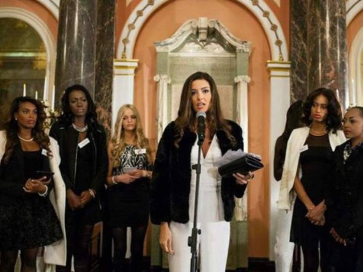 Rinden homenaje a Miss Honduras Mundo y a su hermana