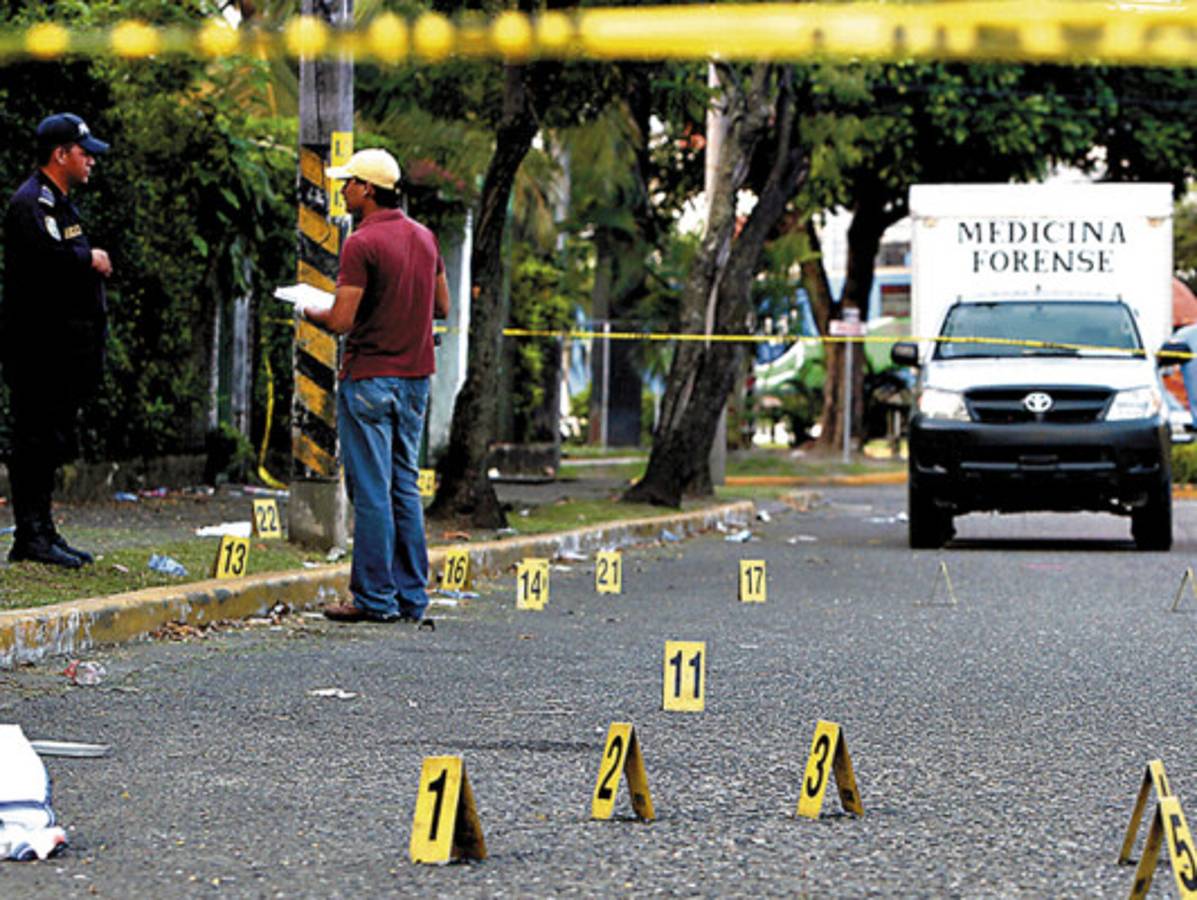 Ola de violencia ha acabado con doce policías en Honduras