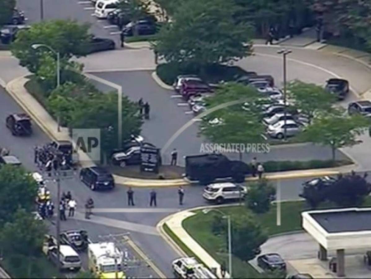 Detienen a sospechoso de tiroteo en periódico Capital Gazette de Maryland