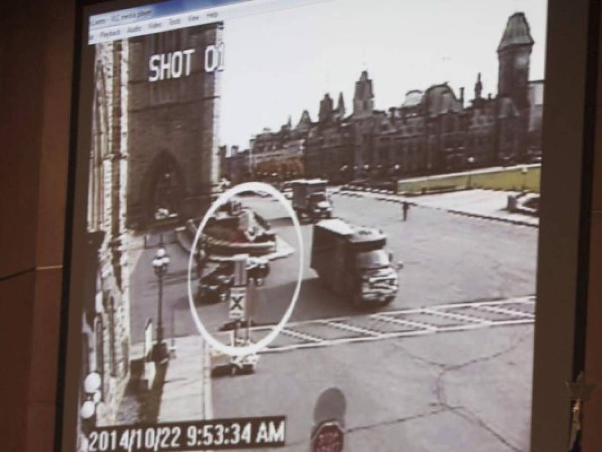 Video capta ataque de yihadista a Parlamento de Canadá