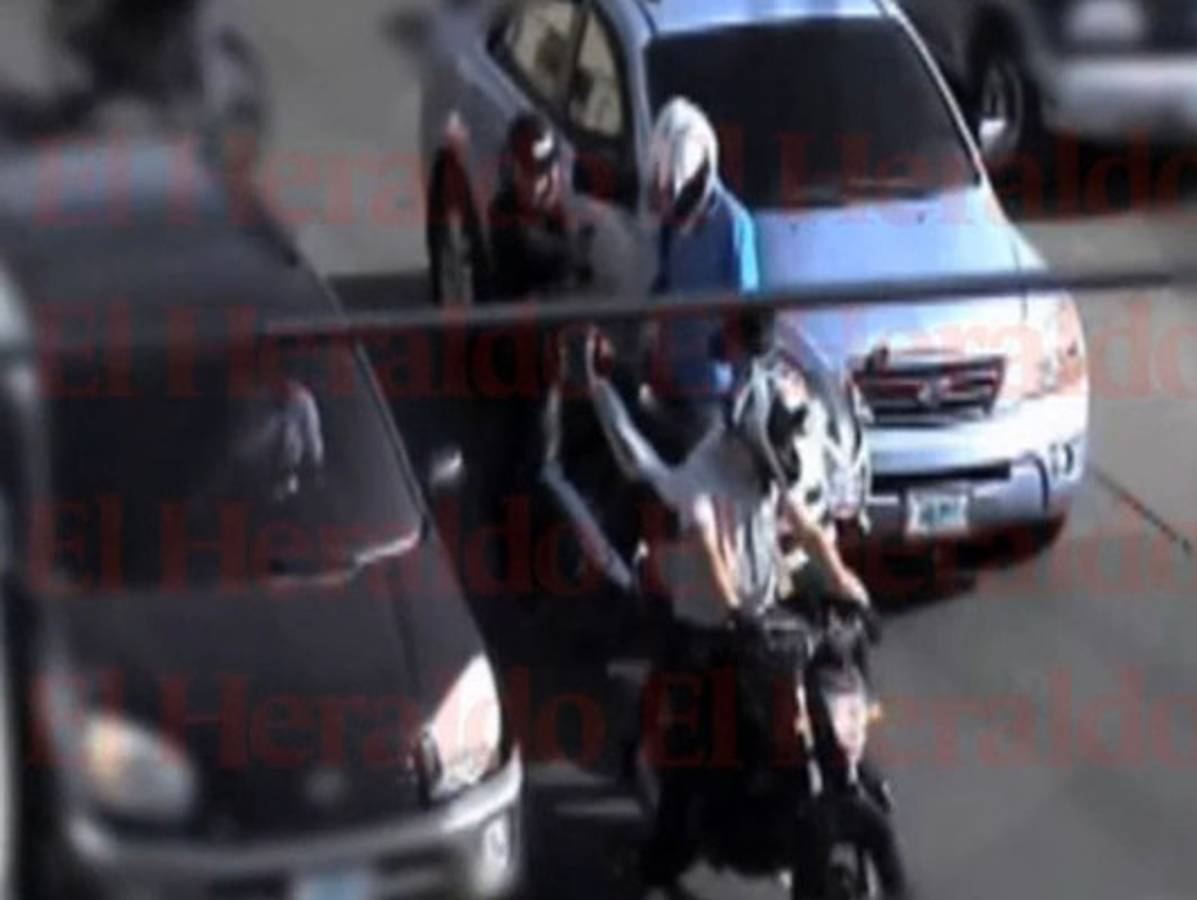 Honduras: Video registra crimen contra policía de Tránsito