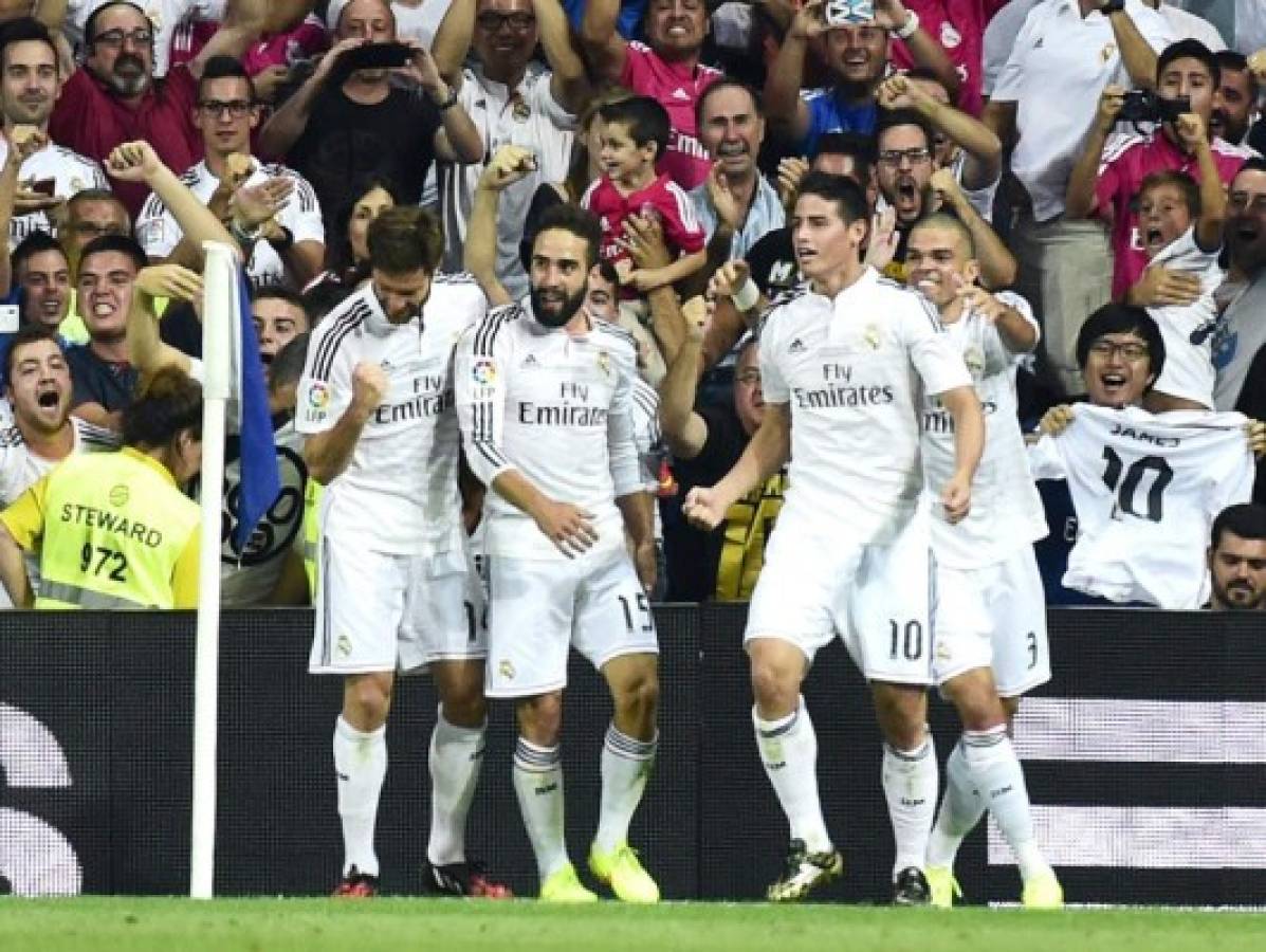 VIDEO: El primer gol de James Rodríguez con Real Madrid