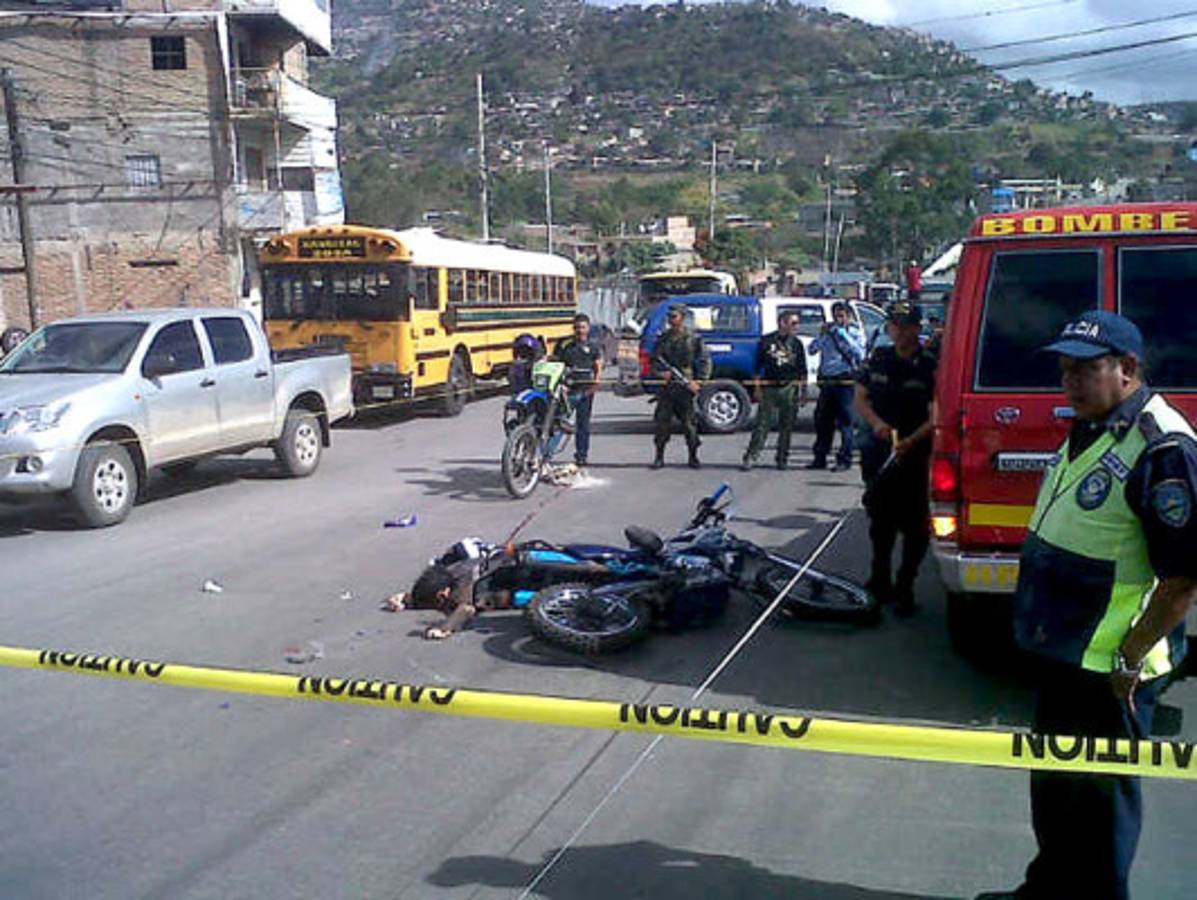 Atropellado por volqueta muere motociclista en Comayagüela