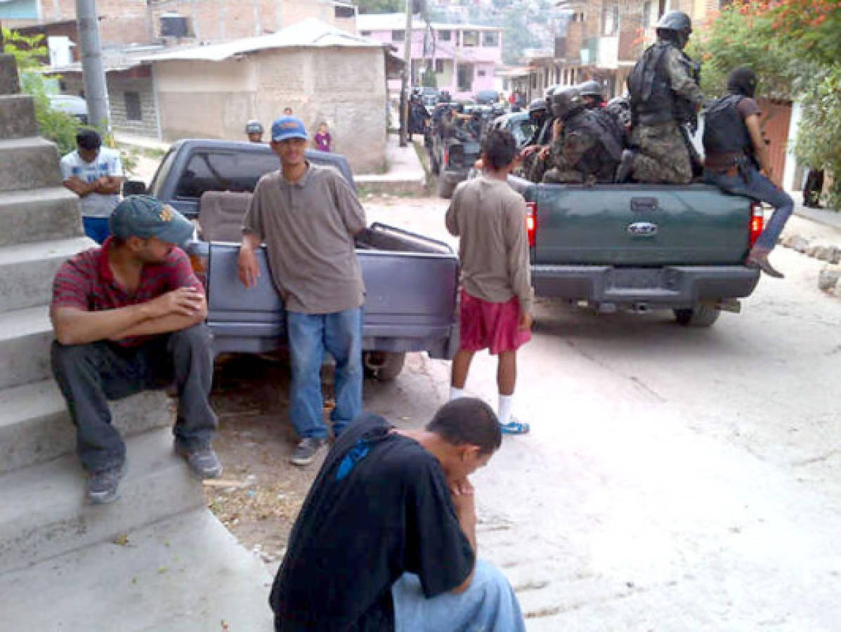 Al menos cinco detenidos en allanamientos en Tegucigalpa