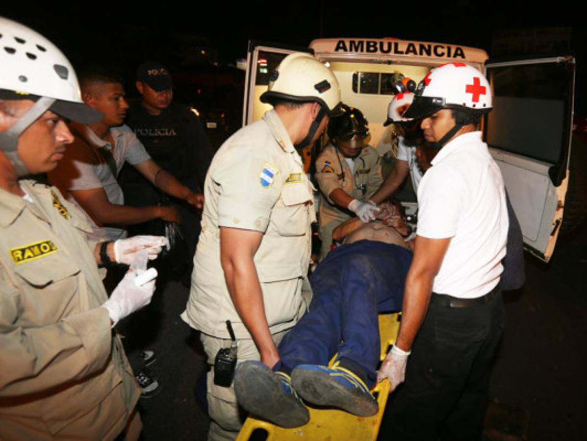 Un militar herido en accidente al sur de Comayagüela