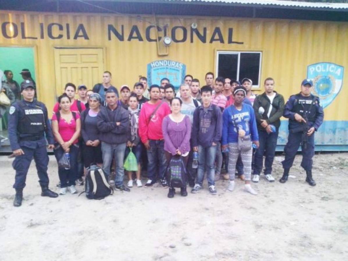 Honduras: Detienen a 28 cubanos