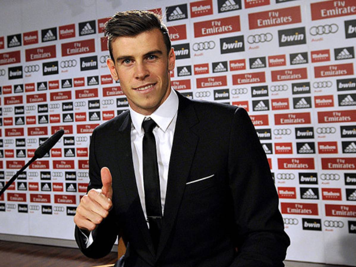 Real Madrid presenta a Gareth Bale