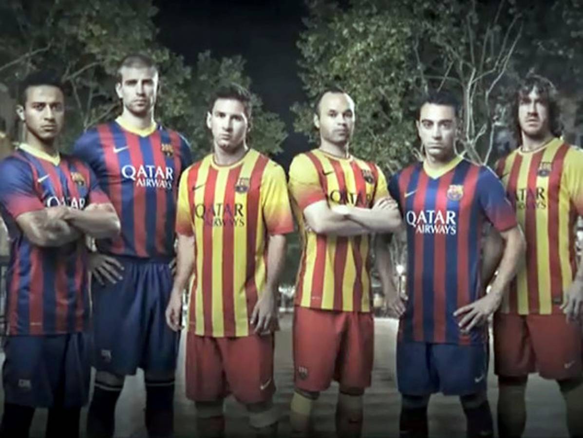 Fotos: El Barça presentó sus nuevos uniformes