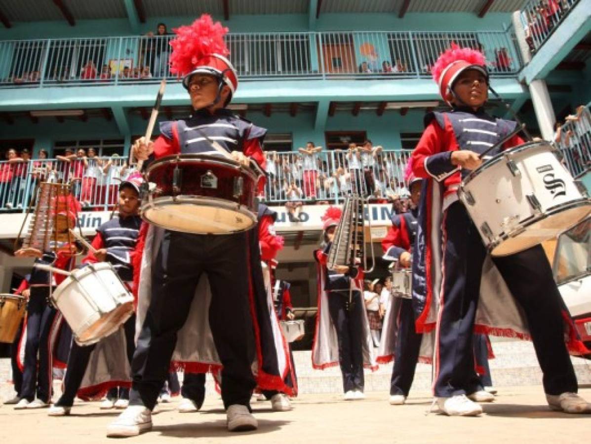 Así se prepararon las bandas para el 15 de septiembre