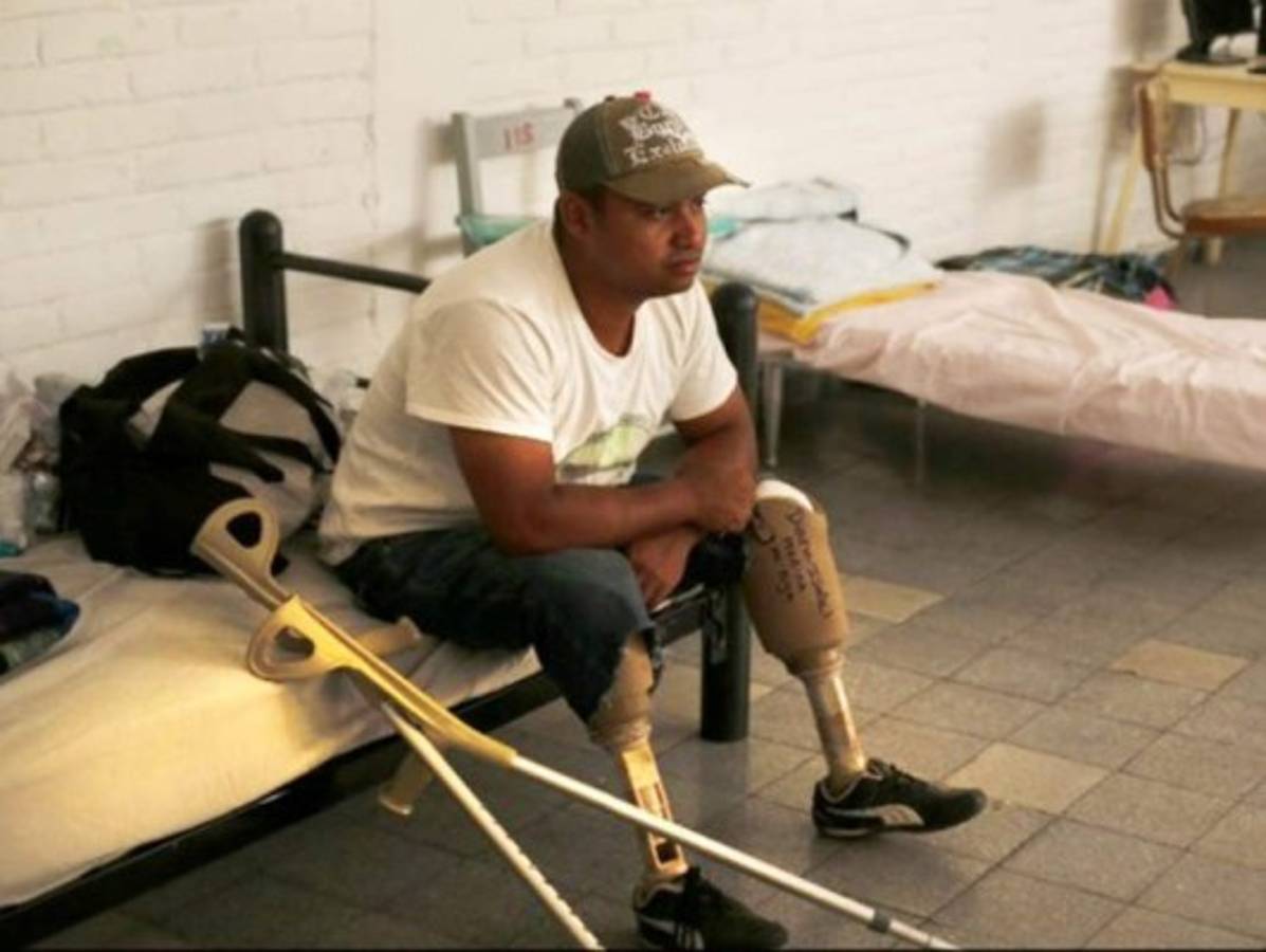Hondureños mutilados exigen protección a México