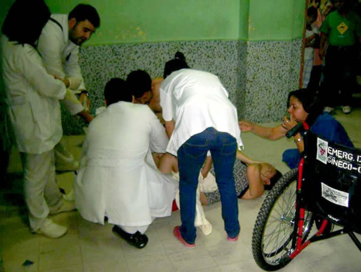 Nace bebé en pasillo del Materno Infantil