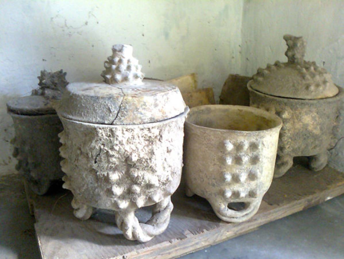 Impresionante hallazgo de vasijas lencas en Comayagua