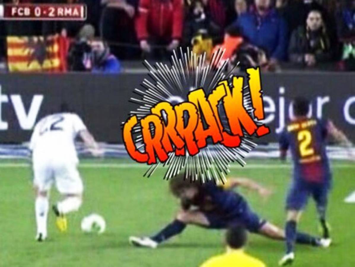 La cadera de Puyol, sus burlas son un tema viral