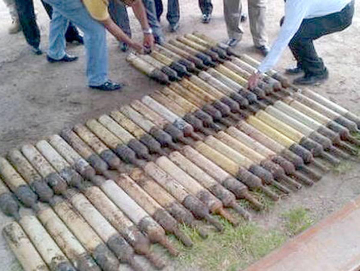 Localizan arsenal ligado a Zetas