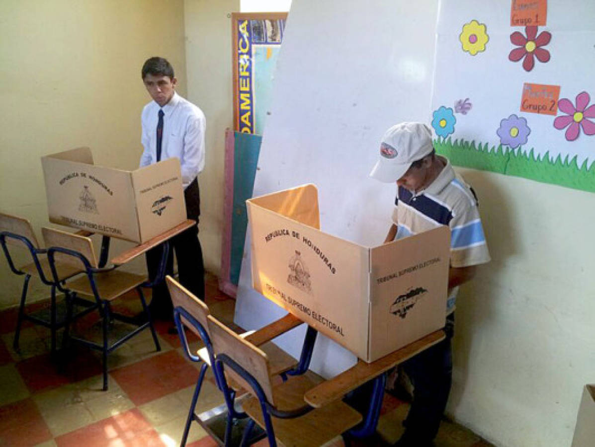Ambiente electoral en la capital de Honduras