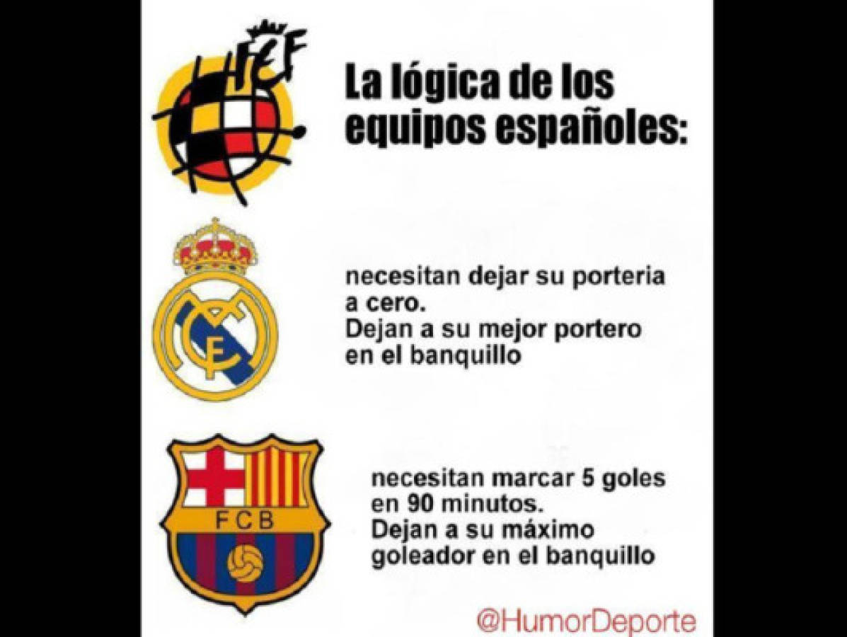 Los 'memes' por la humillante eliminación del Barça