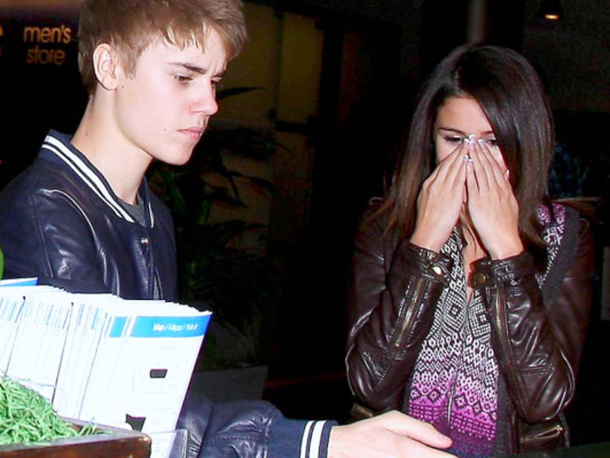 Justin Bieber se cansa de Selena Gómez