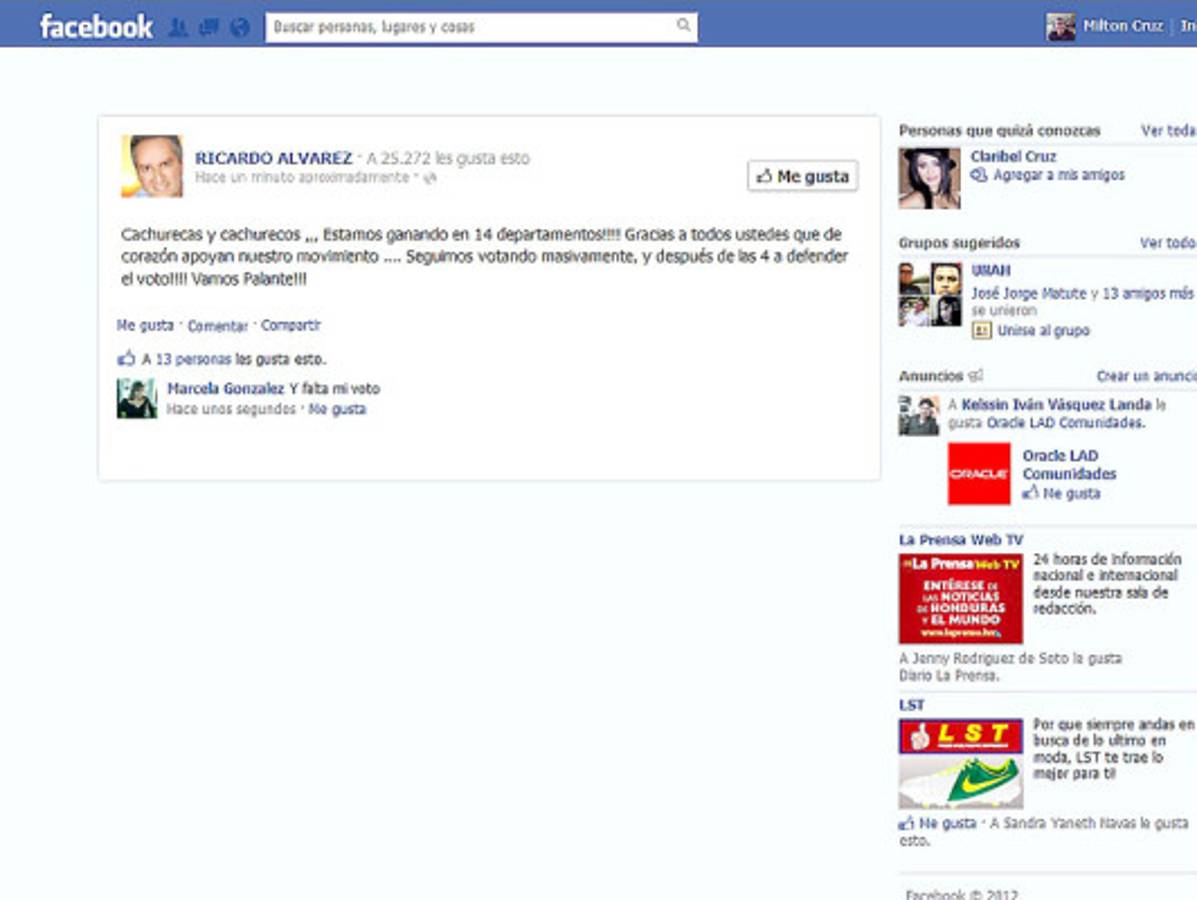 Proceso electoral interno fue participativo