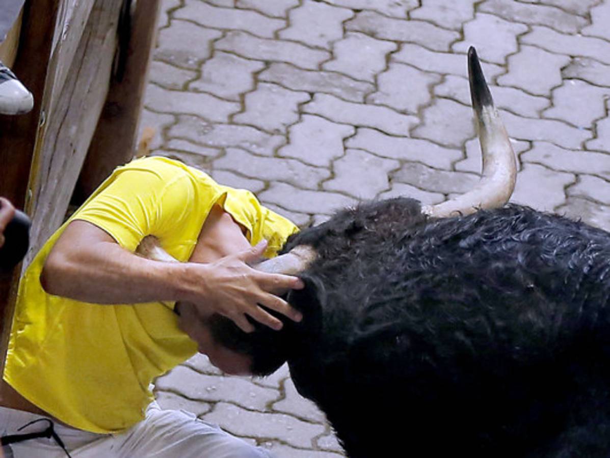 Impactantes imágenes del Festival de San Fermín