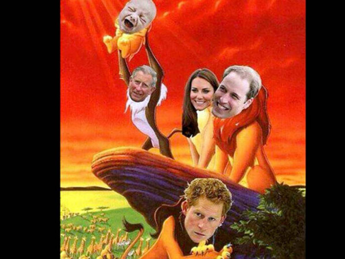 Memes del bebé real