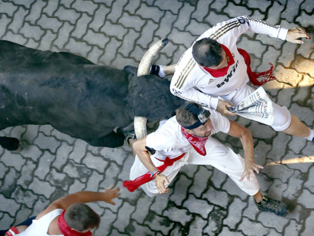 Impactantes imágenes del Festival de San Fermín